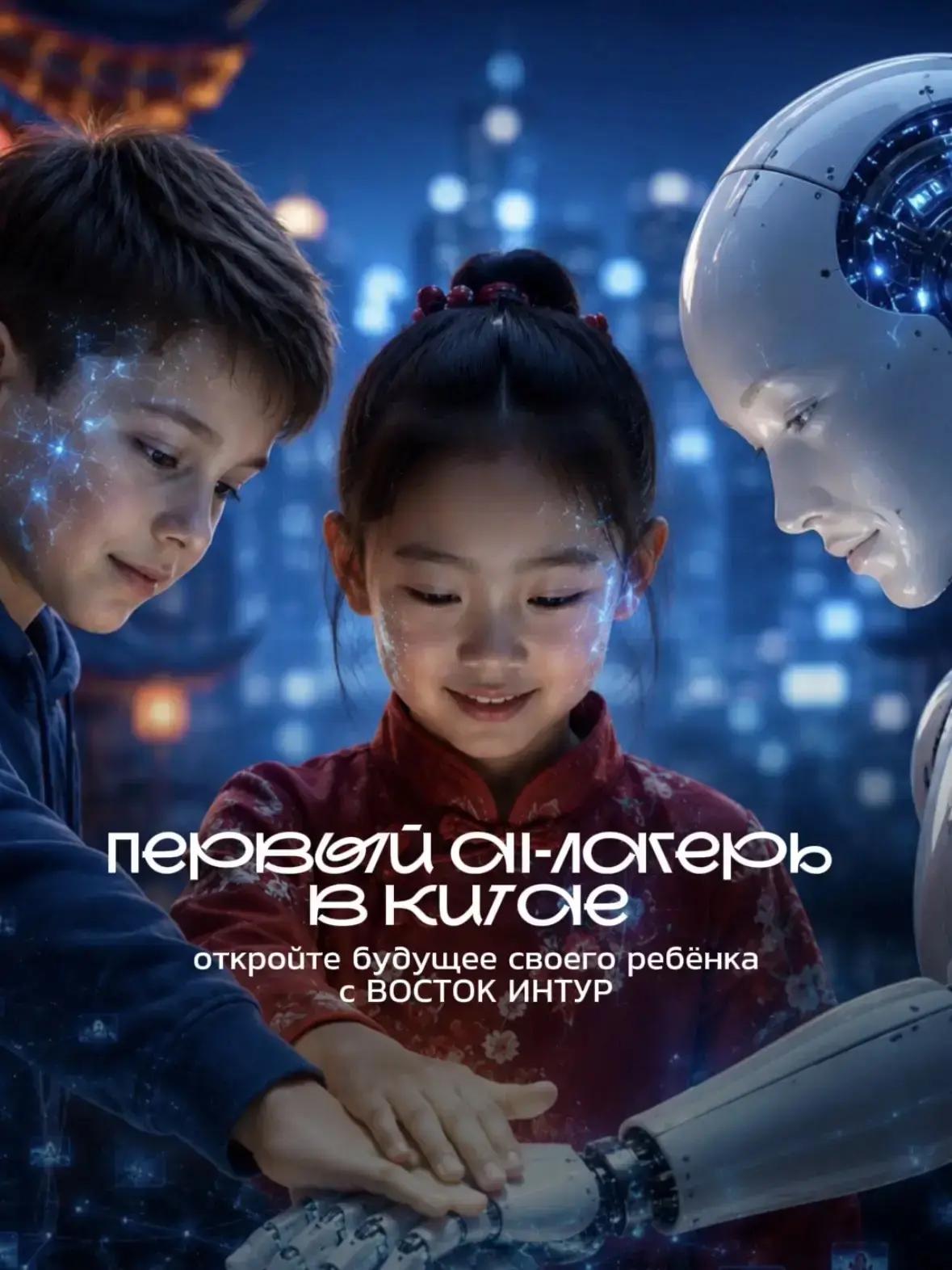 Дети Будущего: AI-лагерь в Китае ВПЕРВЫЕ С ВОСТОК Дети Будущего: AI-лагерь в Китае ВПЕРВЫЕ С ВОСТОКИНТУР